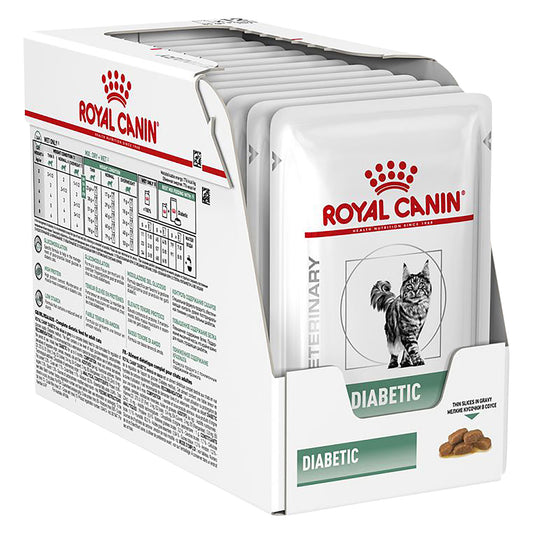 Royal Canin Diabetic (CAT) Pouches 85g x 12